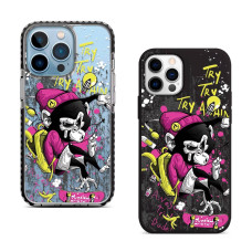 Чехол для iPhone 13 Mini Обезьяна Скейт