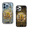 Чехол для iPhone 17 Pro Max Биткоин Трещины