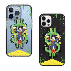 Чехол для iPhone 14 Plus Скрудж доллар