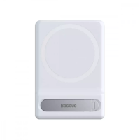 Магнітна підставка для телефону Baseus White