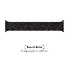 Ремешок ArmorStandart Braided Solo Loop для Apple Watch Black Unity