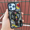 Чехол для iPhone 15 Custom Kaws