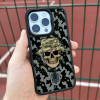 Чехол для iPhone 15 Панама Череп