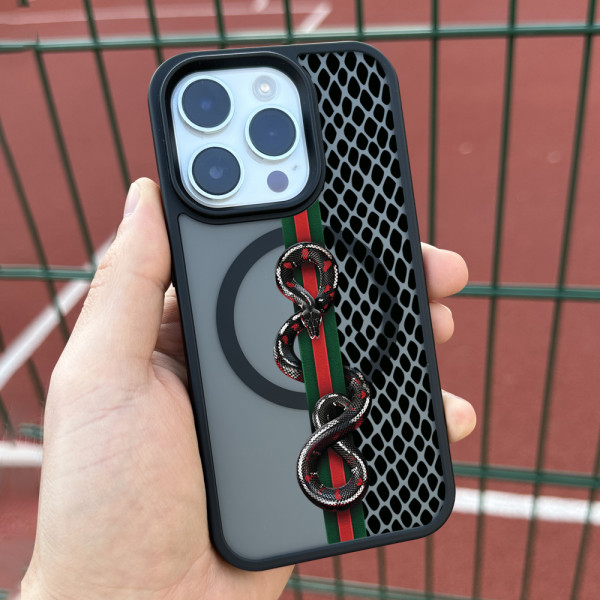 Чехол для iPhone 13 Кожа Змея