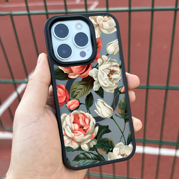 Чехол для iPhone 15 Цветы Бутоны