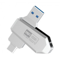 Накопичувач XO U50 32GB Type-c to USB OTG Silver