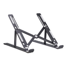 Подставка алюминиевая для ноутбука до 16 дюймов Сustom Laptop Stand Черная