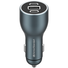 Автомобильное зарядное устройство ArmorStandart Resolute Power ASPP-21 120W 2xUSB-C, USB 