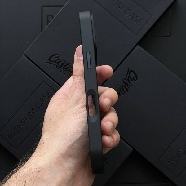 Чохол для iPhone 16  Pro Black Matte with MagSafe