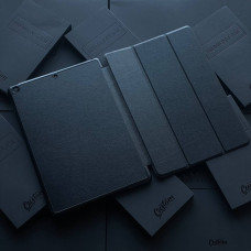 Чехол для iPad 7|8|9 gen (10.2) (2019|2020|2021) A2197 A2198 A2200 A2199 A2270 A2428 A2429 A2430 A2602 A2603 A2604 A2605 черный кожаный 