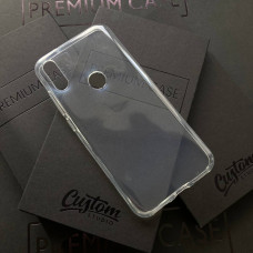 Чехол для Xiaomi Mi Play прозрачный силикон 