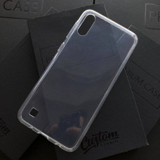 Чехол для Samsung A10 прозрачный силикон 