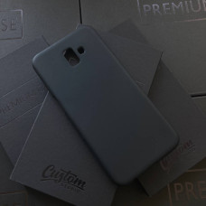 Чехол для Samsung J6 Plus 2018 матовый силикон 