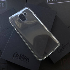 Чехол для Samsung J6 2018 прозрачный силикон 