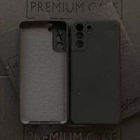 Чохол для Samsung S21 Plus матовий силікон з Мікрофіброю