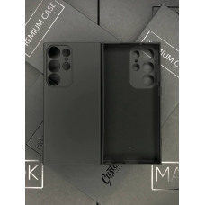 Чохол для Samsung S23 Ultra матовий силікон з Мікрофіброю