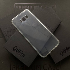 Чехол для Samsung S8 Plus прозрачный силикон 