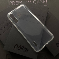 Чехол для Xiaomi Mi A3 прозрачный силикон 