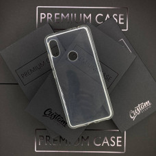 Чехол для Xiaomi Redmi Note 6 Pro прозрачный силикон 