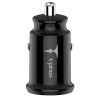 Авто зарядка T-PHOX Charger Set 2.4A Dual+MicroUSB cable 1.2m (Чорний)