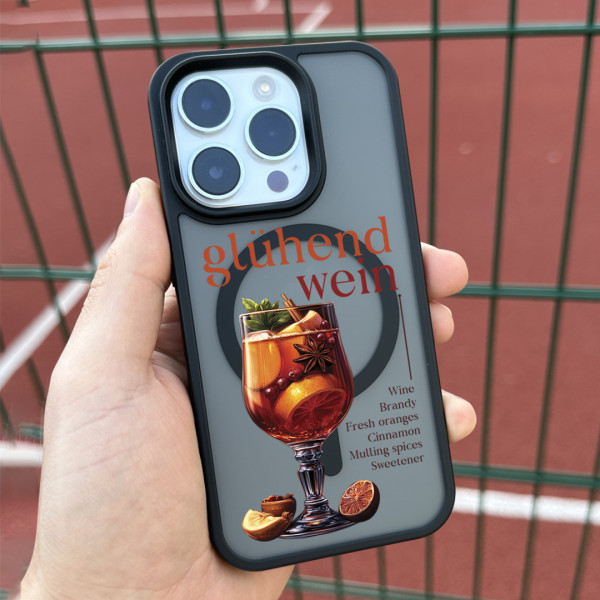 Чехол для iPhone 15  Глинтвейн