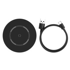 Беспроводное зарядное устройство Baseus Simple Magnetic Wireless Charger Black