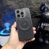 Чехол для iPhone 16 Plus Burmester Gray with Magsafe