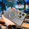 Чехол для iPhone 15 Plus Burmester Silver with Magsafe