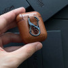 Leather Case for Apple Airpods 1/2