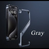 Чехол для iPhone 14 Pro Max Grey Metal Case