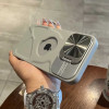 Чохол для iPhone 11 Grey Silicone із захистом камери та підставкою