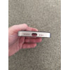Чехол для iPhone 16 Серый металлический чехол с кожаной вставкой и MagSafe
