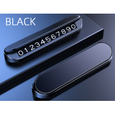 Автовизитка с номером телефона