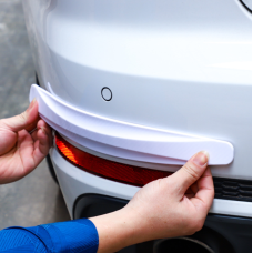 Защитные накладки на бампер авто комплект 2 шт. (40см*5,5см)