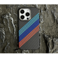 Чехол для iPhone 14 Pro Max Carbon Edition MagSafe M SPORT