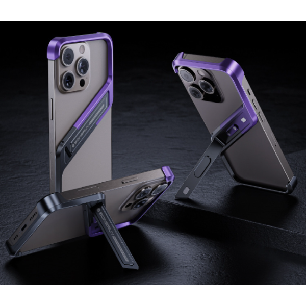 Purple Metal Case для iPhone