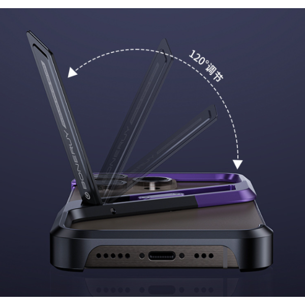 Purple Metal Case для iPhone