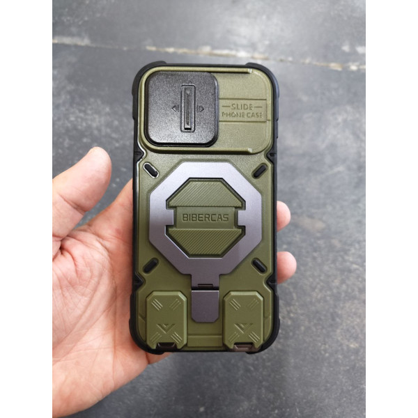 Чехол для iPhone ArmorPro с подставкой и защитой камеры