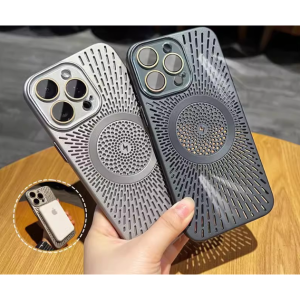 Чехол для iPhone Burmester Silver with Magsafe