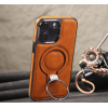 Чехол для iPhone Max Leather with Magsafe