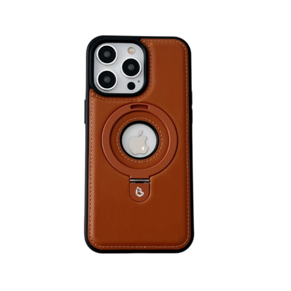 Чехол для iPhone 13 Pro Max Leather Magsafe