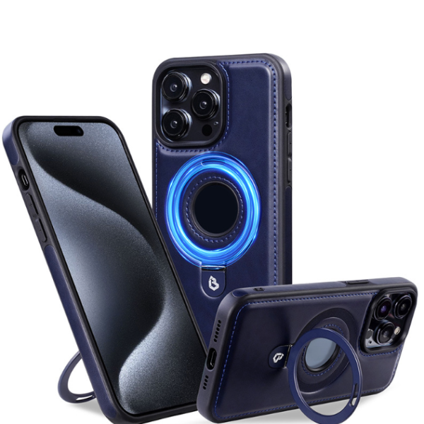 Чехол для iPhone 13 Pro Max Leather Magsafe