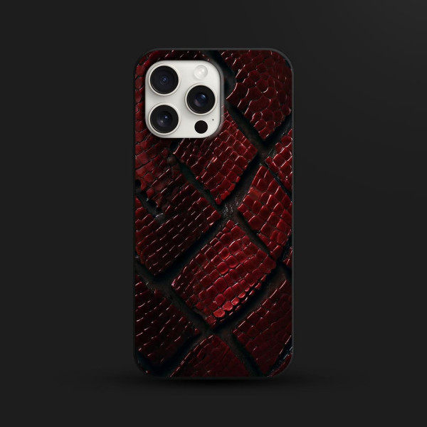Чехол для iPhone 17 Pro Red snake