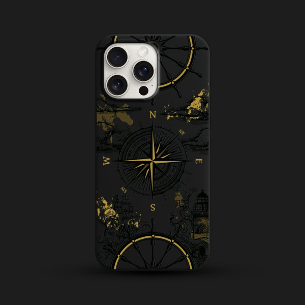 Чехол для iPhone Компас штурвал