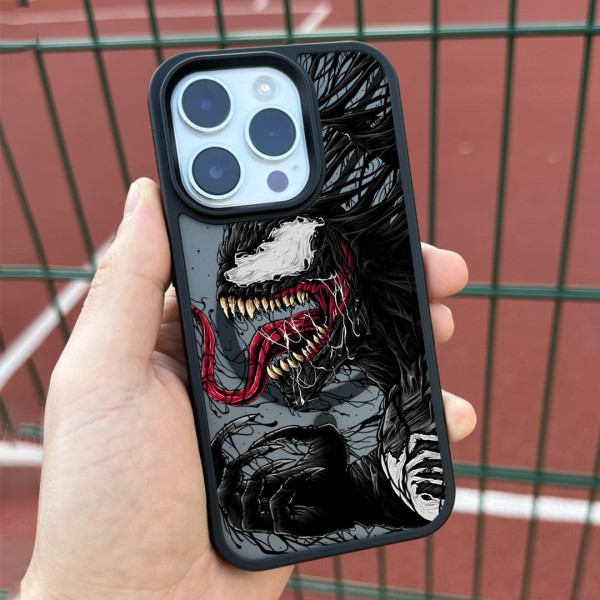 Чехол для iPhone 14 Plus Веном язик