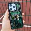 Чехол для iPhone 15 Слизерин коллаж