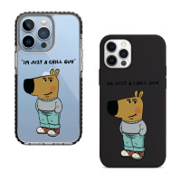Чехол для iPhone 14 Pro Chill guy