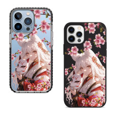Чехол для iPhone 16 Kitsune sakura