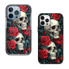 Чохол для iPhone 15 Черепи та троянди