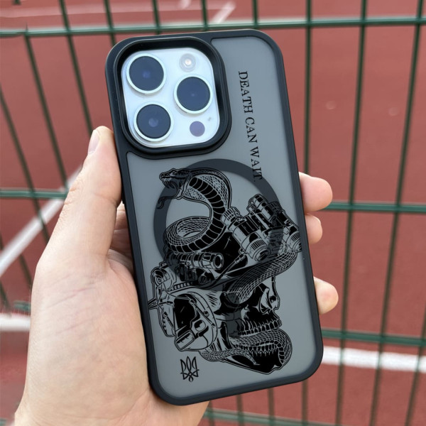 Чехол для iPhone 16 Death wait